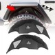 Rear Inner Fenders for 2018-2026 Jeep Wrangler JL JLU Powder Coated Steel Rear Inner Fenders for 2018-2026 Jeep Wrangler JL JLU Powder Coated Steel