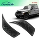 Black Pair Side Fender Air Vent Outlet Cover For 2018-2025 Jeep Wrangler JL & JT Black Pair Side Fender Air Vent Outlet Cover For 2018-2025 Jeep Wrangler JL & JT