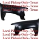 Fits 2007-2013 GMC Sierra 1500 Fender Front Driver and Passenger Side Fits 2007-2013 GMC Sierra 1500 Fender Front Driver and Passenger Side