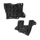For Nissan Rogue 21-23 Engine Splash Shields Driver and Passenger Side NI1228184