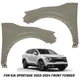 New Front Passenger and Driver Side Fenders For Kia Sportage 2023-2024