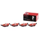 Brembo P06025N Rear Ceramic Brake Pads Set Kit for 2003-08 BMW Z4 / 2001-05 325i