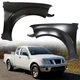 Fender Set For 2005-2021 Nissan Frontier Primed Steel 63100ZL15A 63101ZL15A