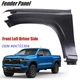 Front Driver Side Fender For Chevy Colorado 2023-2024 Z71 84755304 Primed Steel