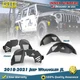 4PCS Front&Rear Inner Fender Liners for 2018-2025 Jeep Wrangler JL JLU Steel 4PCS Front&Rear Inner Fender Liners for 2018-2025 Jeep Wrangler JL JLU Steel