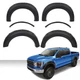 [4PCS] FIT FOR 2009-2014  FORD F150 POCKET-RIVETED STYLE WHEEL FENDER FLARES