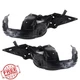 TRQ Honda CR-Z 11-15 Front Inner Fender Liner Set Driver Passenger
