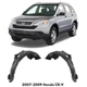 Front Fender Liner Right Passenger & Left Driver Side For 2007-2009 Honda CR-V