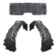 Front Fender Liner & Under Cover Set For 2011-2017 Toyota Sienna 3.5L TO1248163