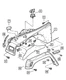 Genuine Mopar Fender Extension Right 5KC26DX9AB