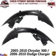 Front Fender Liner LH+RH Side For 2005-2010 Chrysler 300 2006-10 Dodge Charger Front Fender Liner LH+RH Side For 2005-2010 Chrysler 300 2006-10 Dodge Charger