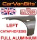 FOR TESLA MODEL S 2021- FRONT FENDER WING REPAIR PANEL LEFT