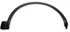 dd511104 Audi Q5 SL SQ5 2021 2022 2024 Front RH Fender Arch Flare Molding Trim