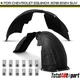 2x Inner Fender Liners for Chevrolet Equinox 2018-2024 Front Driver & Passenger