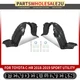 2pcs Inner Fender Liners with Insulation Foam Front for Toyota C-HR 2018 2019 2pcs Inner Fender Liners with Insulation Foam Front for Toyota C-HR 2018 2019