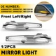 Left+Right Side Mirror Turn Signal Light Lamp For Mercedes Benz S550 Base 14-16 Left+Right Side Mirror Turn Signal Light Lamp For Mercedes Benz S550 Base 14-16