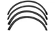 Body Armor FB-5100 Fender Flare Delete Odyssey Black Steel Set of 4 Body Armor FB-5100 Fender Flare Delete Odyssey Black Steel Set of 4