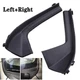 2Pcs Door Side Cowl Extension Covers Trim Fit For Nissan Versa Tiida C11 Black