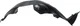 Fender Liner For Kia Soul 2017-2019 Front Driver Side Inner Fender Liner For Kia Soul 2017-2019 Front Driver Side Inner