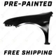 NEW Painted To Match Front LH Driver Side Fender for 2010 2011 2012 Ford Fusion