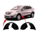 Set of 2 Fender Liners for Cadillac SRX 2010-2016 GM1248225 GM1249225 22868772 Set of 2 Fender Liners for Cadillac SRX 2010-2016 GM1248225 GM1249225 22868772