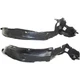 Front Fender Liners Set For 1988-1991 Honda Civic