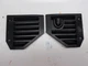 04 05 06 07 Hummer H2 Front Left & Right Finder Vent Grill Molding Black OEM 04 05 06 07 Hummer H2 Front Left & Right Finder Vent Grill Molding Black OEM
