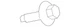 Genuine BMW Vertical Support Bolt 07-14-6-954-965