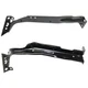 New Set of 2 Fender Supports Front Driver & Passenger Side Lower LH RH Audi Pair