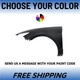 NEW Painted Driver Side Front Fender For 2020-2023 Hyundai Sonata