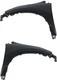  Front, Driver and Passenger Side Fender For Honda CR-V 2012-2016 CAPA