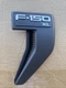 Ford OEM F-150 21-23 XL Black Fender Vent Badge Right RH ML34-16B114-AC Ford OEM F-150 21-23 XL Black Fender Vent Badge Right RH ML34-16B114-AC