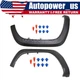 2PCS Fit For 2016 2017-2023 Toyota Tacoma Front Fender Flare Trim Moldings Black 2PCS Fit For 2016 2017-2023 Toyota Tacoma Front Fender Flare Trim Moldings Black