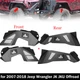 4PCS Front + Rear Inner Fender Liners for 2007-2018 Jeep Wrangler JK JKU Offroad 4PCS Front + Rear Inner Fender Liners for 2007-2018 Jeep Wrangler JK JKU Offroad