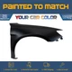 For 2011-2014 CHRYSLER 200 SEDAN, Right Fender (Passenger Side) Painted to Match For 2011-2014 CHRYSLER 200 SEDAN, Right Fender (Passenger Side) Painted to Match