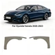 For 2020-2023 Hyundai Sonata: Driver Passenger Front Fender Pair For 2020-2023 Hyundai Sonata: Driver Passenger Front Fender Pair