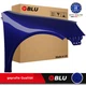 Fender for VW Golf V 5 LD5Q right blue front painted hatchback galvanized Fender for VW Golf V 5 LD5Q right blue front painted hatchback galvanized