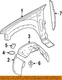 FORD OEM 06-10 Explorer Sport Trac Fender Components-Extension 6L2Z16185AA FORD OEM 06-10 Explorer Sport Trac Fender Components-Extension 6L2Z16185AA