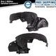Inner Fender Liner Set Fits 2015-2019 Nissan Versa NI1248139 NI1249139
