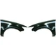 For Infiniti FX45 Fender 2003 04 05 06 2007 Driver and Passenger Pair Front Base