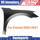 For Volkswagen Passat 2020 2021 Black Fender Right Side | Front | Primed For Volkswagen Passat 2020 2021 Black Fender Right Side | Front | Primed