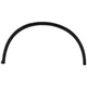 Fender Trim For 2011-2022 Dodge Durango Primed Plastic Rear Driver Side Fender Trim For 2011-2022 Dodge Durango Primed Plastic Rear Driver Side