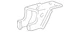 Genuine Ford Fender Apron Extension 9C2Z-16D072-A