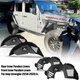 4PCS Set Front & Rear Inner Fenders Liners for 2018-2026 Jeep Wrangler JL JLU 4PCS Set Front & Rear Inner Fenders Liners for 2018-2026 Jeep Wrangler JL JLU