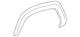 Genuine Toyota Fender Flare (Right) 75873-04090 Genuine Toyota Fender Flare (Right) 75873-04090