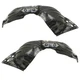 For 14-19 Mirage Hatchback Front Splash Shield Inner Fender Liner Panel SET PAIR For 14-19 Mirage Hatchback Front Splash Shield Inner Fender Liner Panel SET PAIR