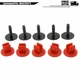 For Ford Focus Fusion Police Responder Under Shield Screws Nuts W702413S450B Kit For Ford Focus Fusion Police Responder Under Shield Screws Nuts W702413S450B Kit