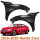 NEW Front Primed Fender For Honda Civic 2016-2018 Driver & Passenger Side Coupe