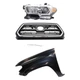 Grille Kit For 2016-2017 Toyota Tacoma with Driver Side Fender and Headlight SR5 Grille Kit For 2016-2017 Toyota Tacoma with Driver Side Fender and Headlight SR5