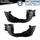 Front Inner Fender Liner Set Fits 13-14 Nissan Pathfinder Infiniti JX35 QX60